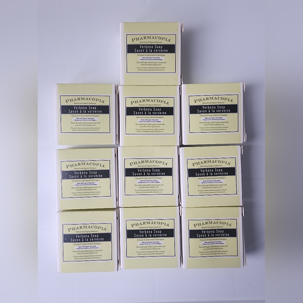 3/$25 - Pharmacopia Verbena soap bars NWT